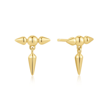 Ania Haie - Gold Point Stud Earrings