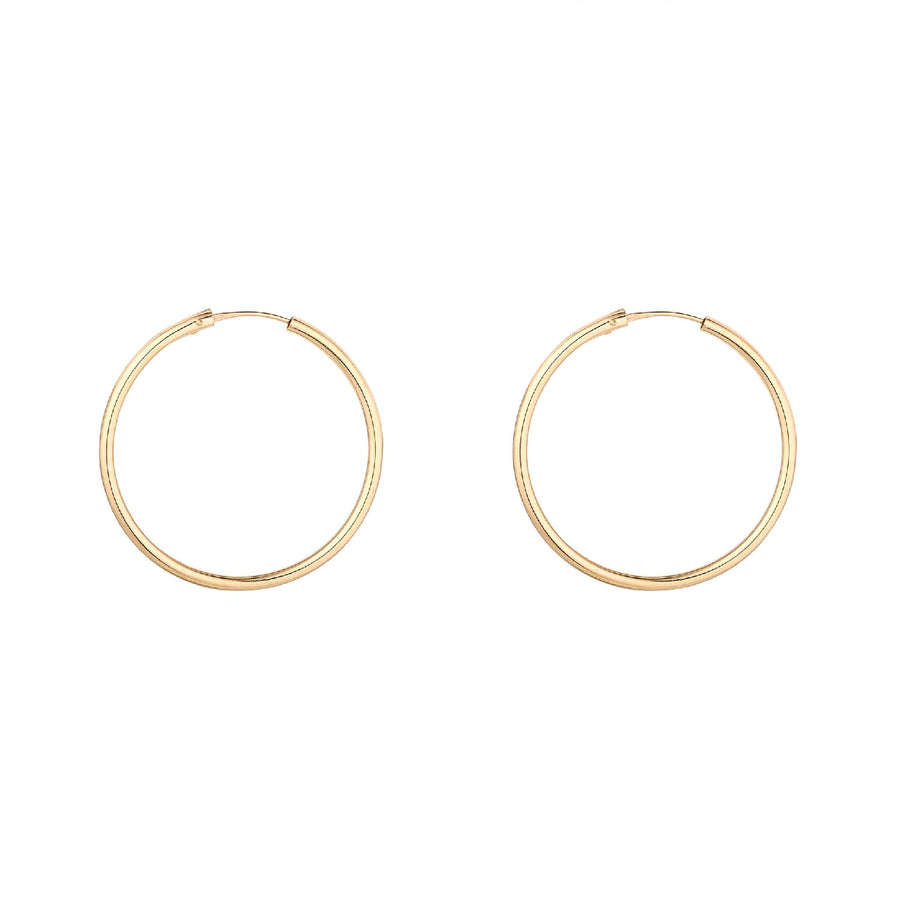 9ct Gold Sleeper Earrings