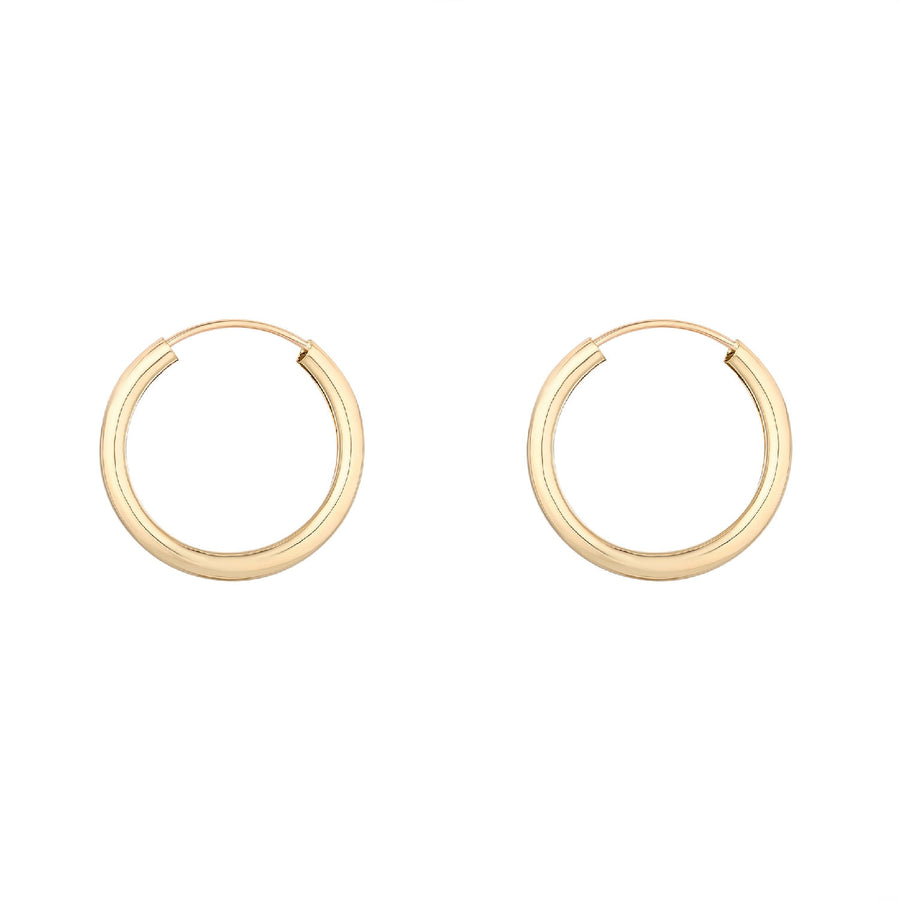 9ct Gold Sleeper Earrings