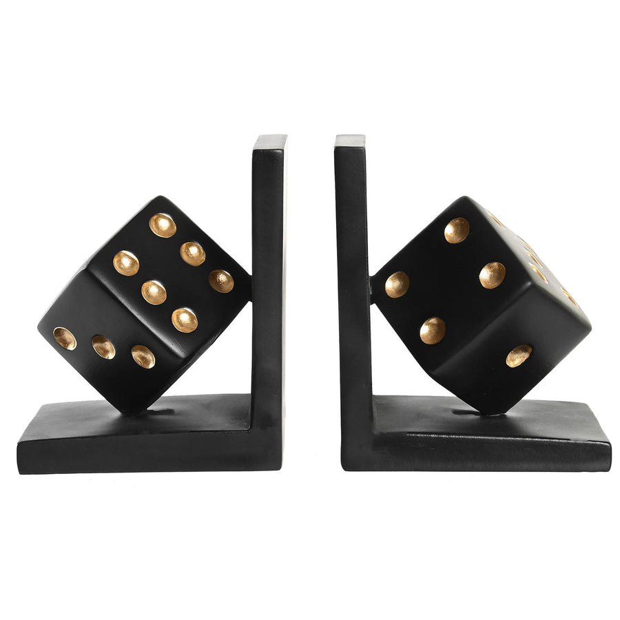 Dice Bookends