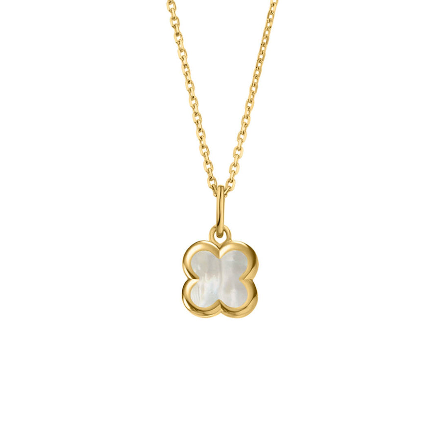Nana Kay Gold - 9ct Gold Clover Necklace