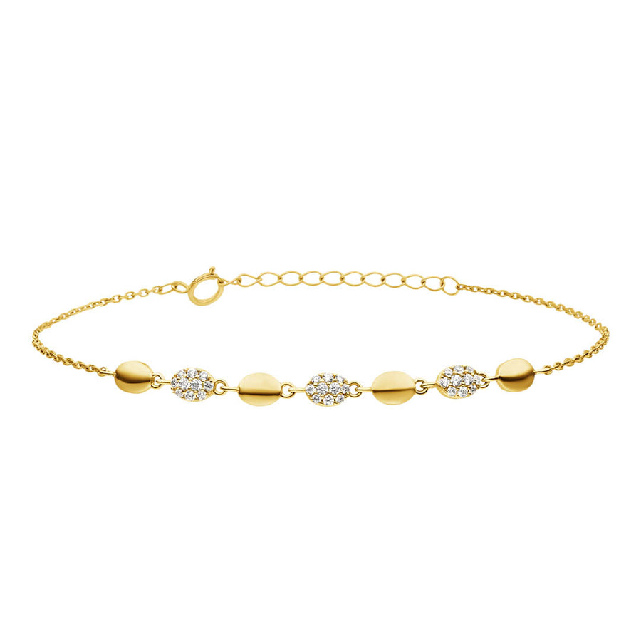 Nana Kay Gold - 9ct Gold Affidée Bracelet