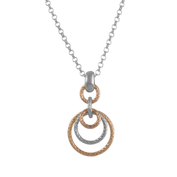 Fraboso - Multi-Circle Drop Pendant Rose