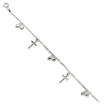 Sterling Silver Communion Bracelet