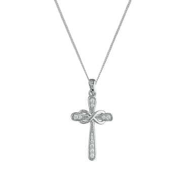Sterling Silver Cross Necklace