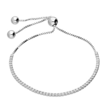 Silver Tennis Bracelet