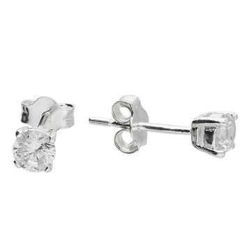 Sterling silver CZ Earrings