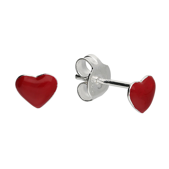 Sterling Silver Heart Earrings
