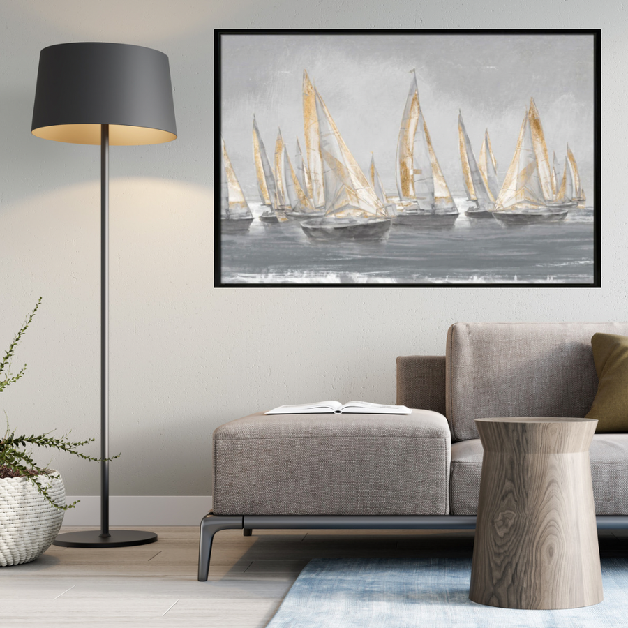 Wall Art - Golden Sails