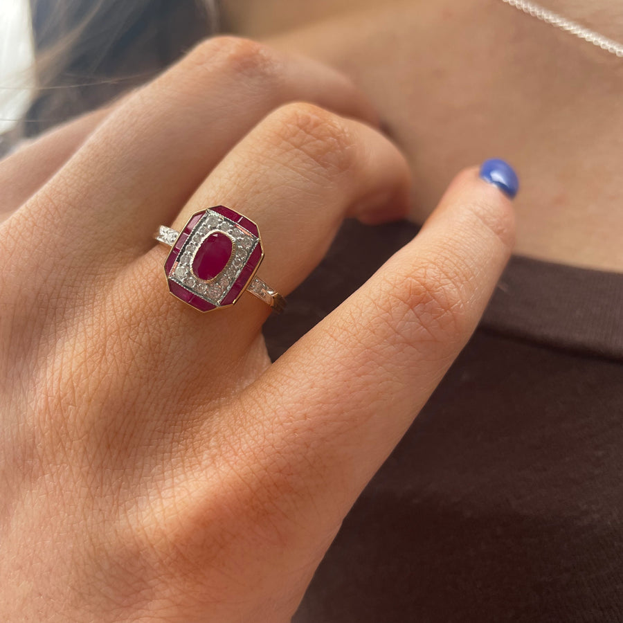 Ruby & Diamond Ring
