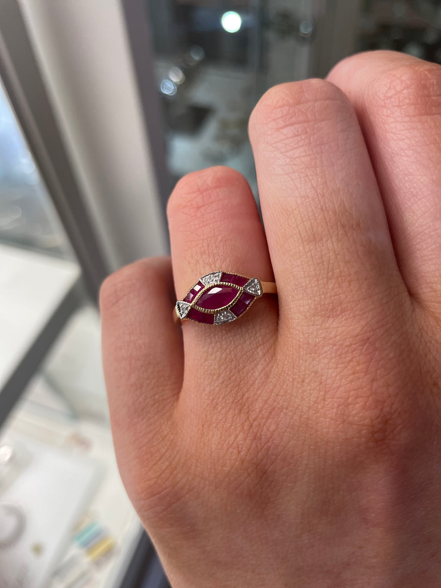 Ruby & Diamond Ring