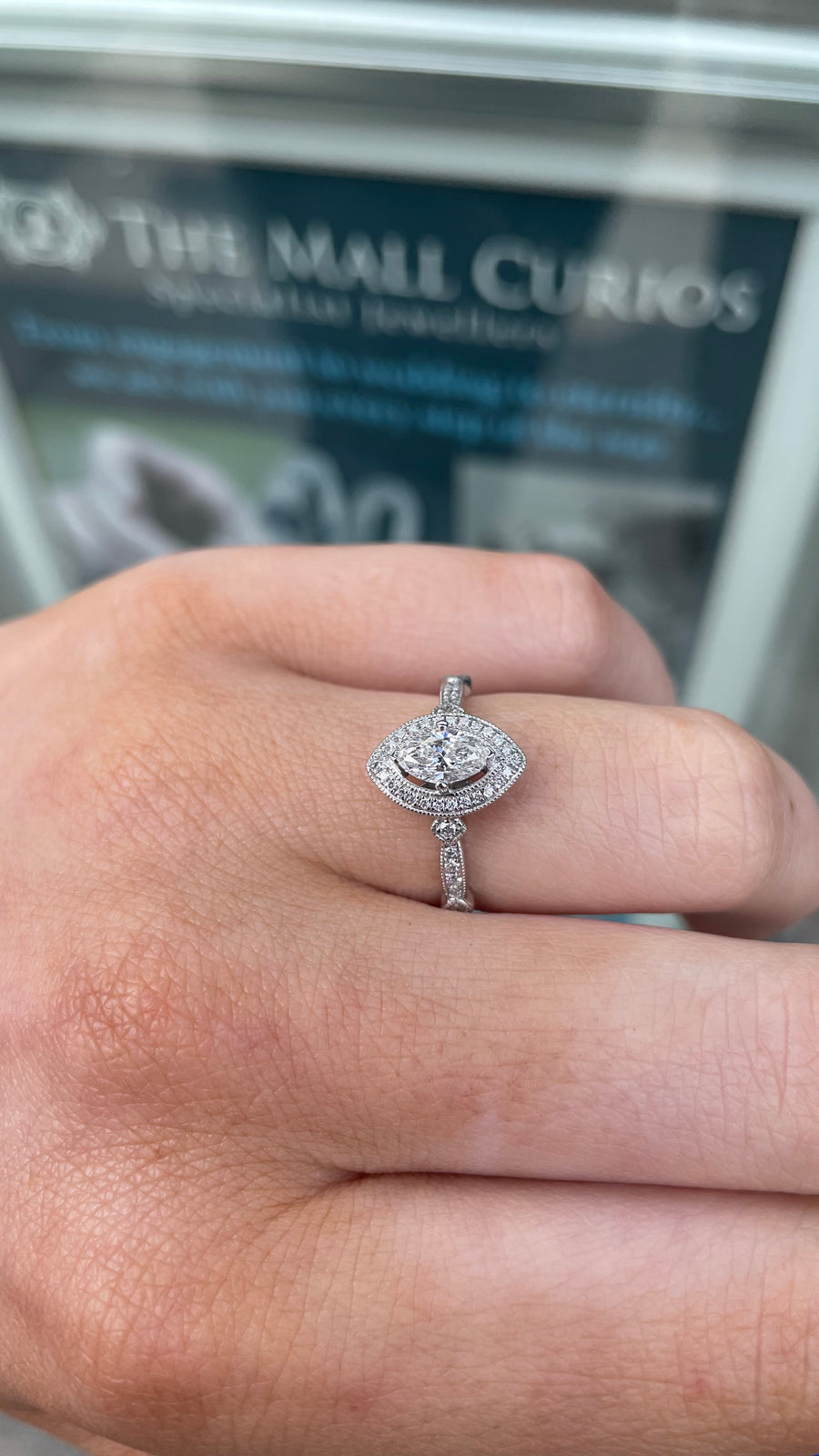 Marquise Diamond Ring