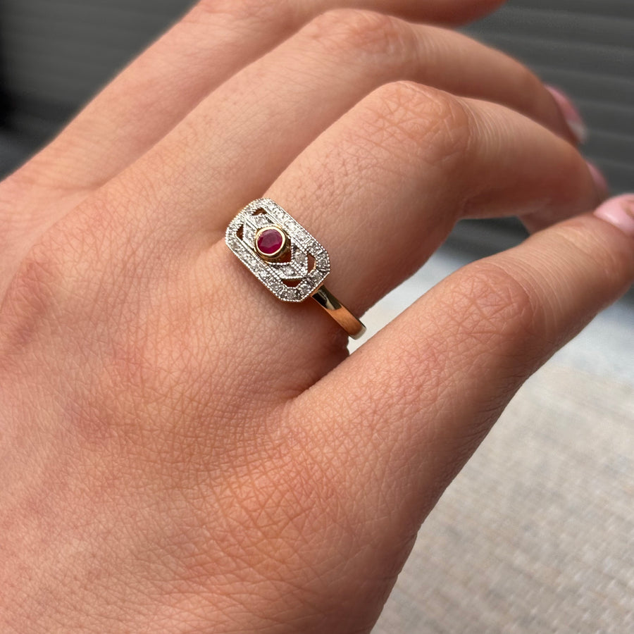 Ruby & Diamond Ring