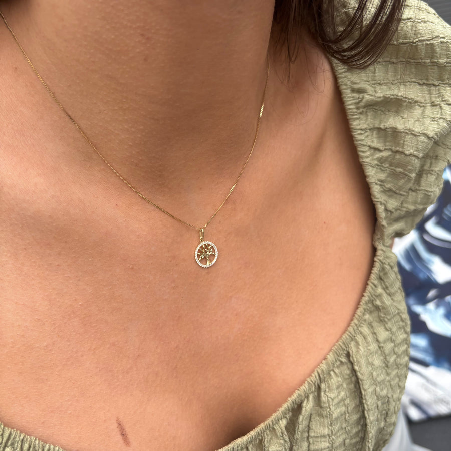 9ct Gold Tree of Life Necklace