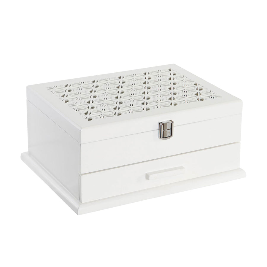 White Jewellery Box