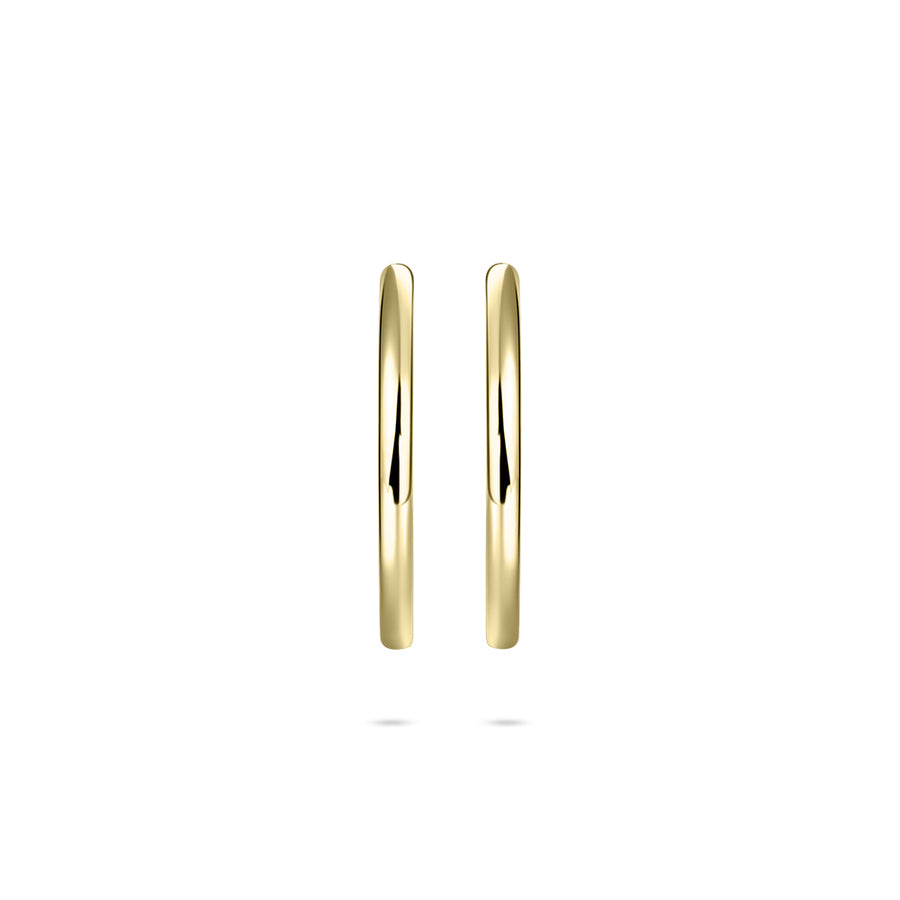 Gisser - Gold Plated Hoop Earrings 22mm