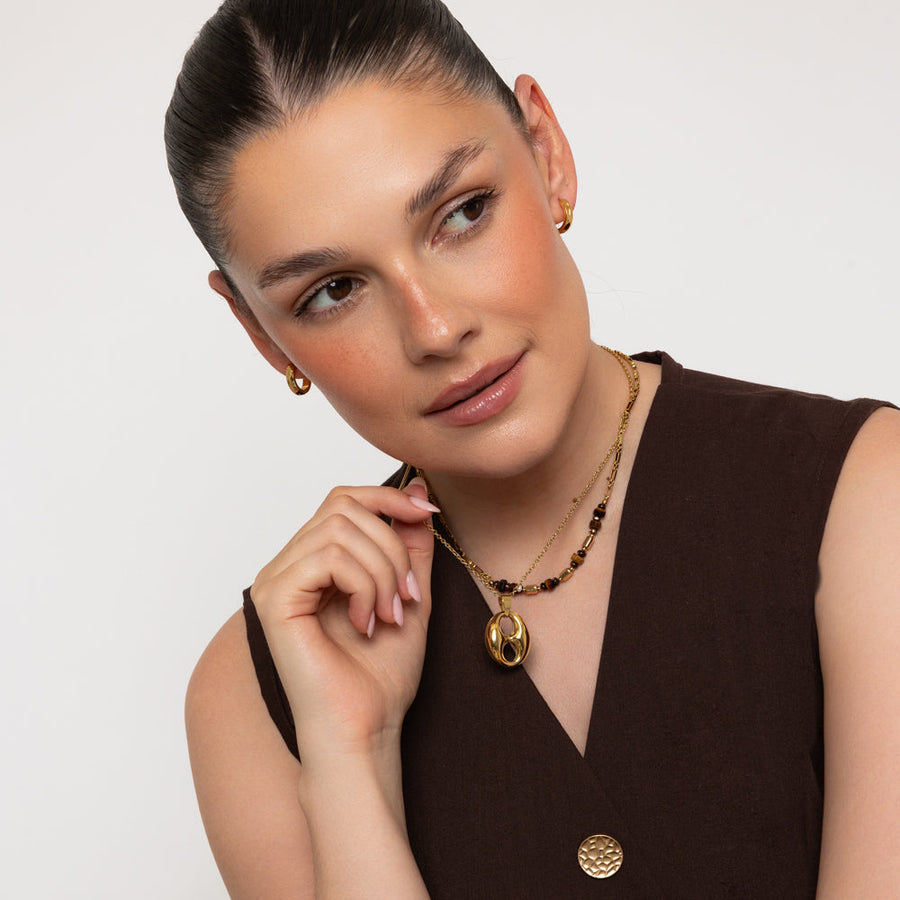 Knight & Day - Tiger's Eye Necklace