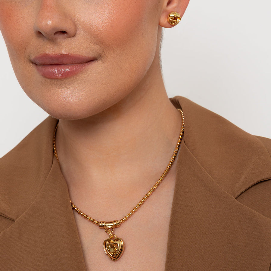 Knight & Day - Russian Knot Gold Earrings