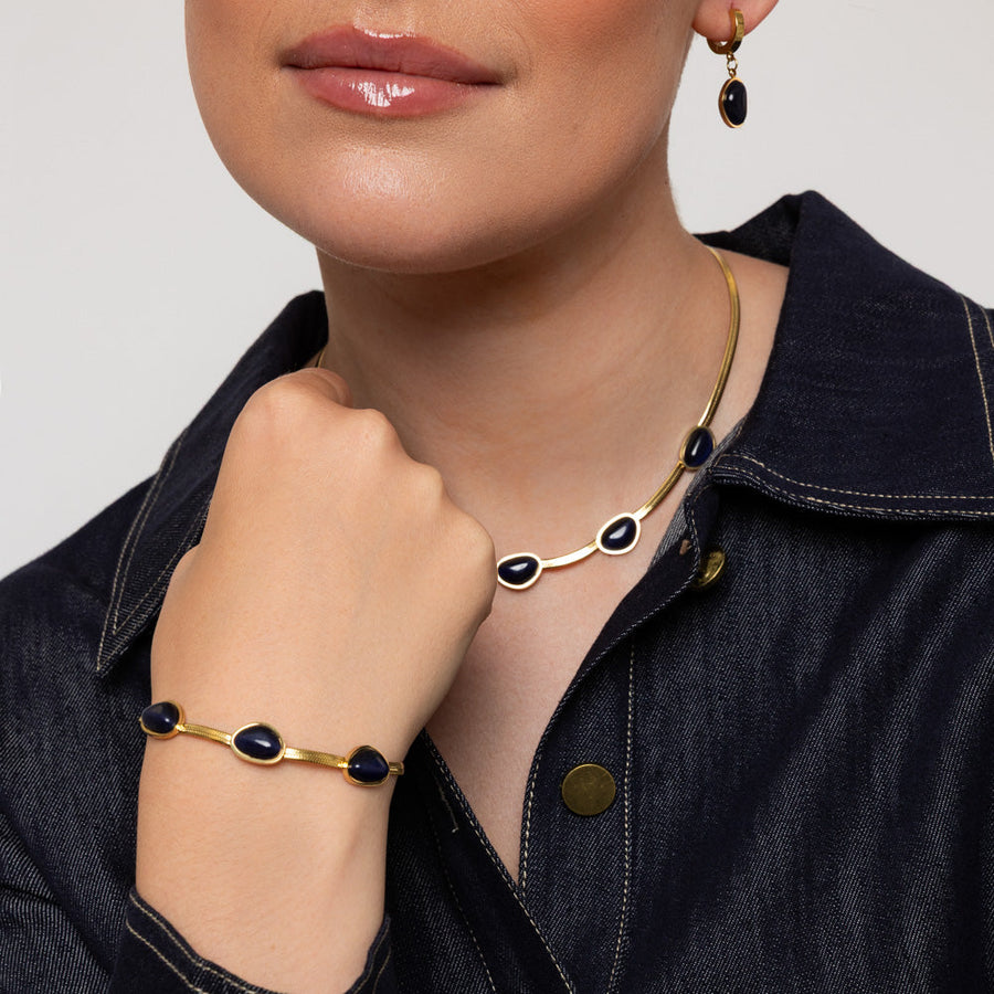 Knight & Day - Lapis Blue Bracelet