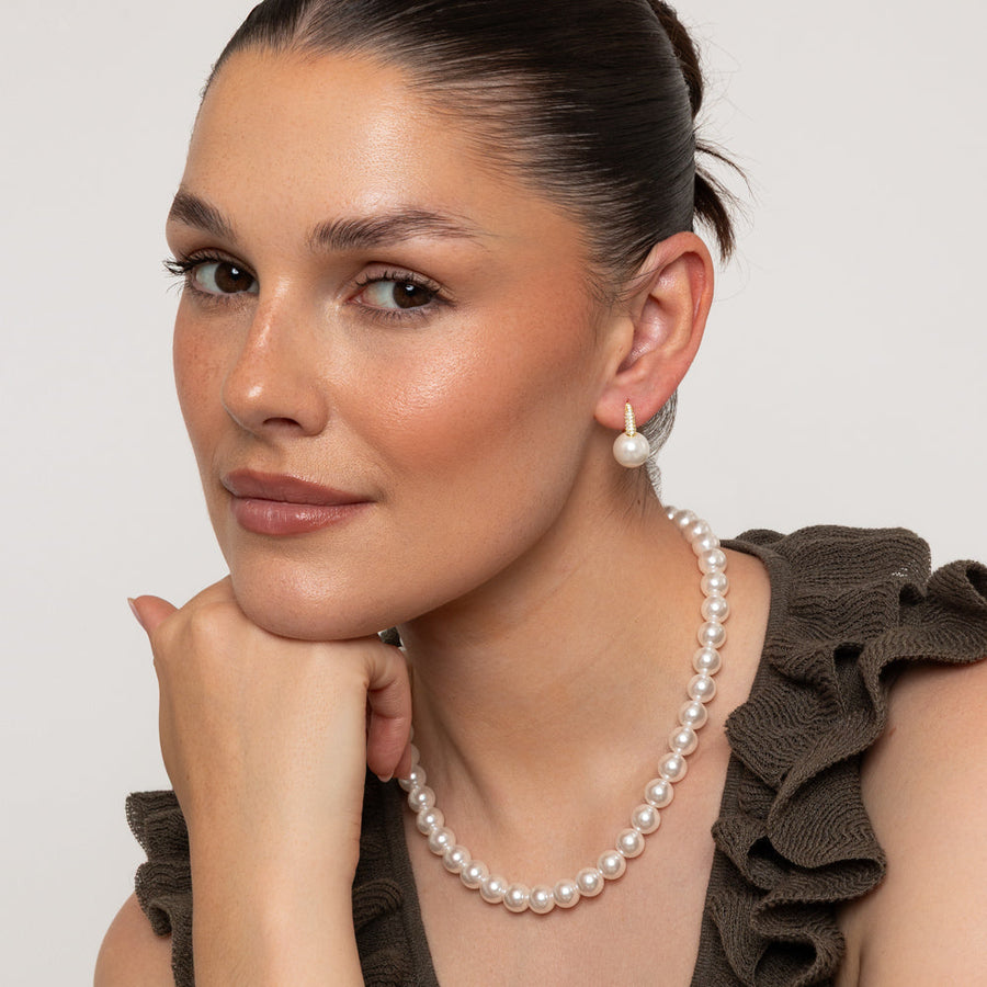 Knight & Day - Jianna Faux Pearl Earrings