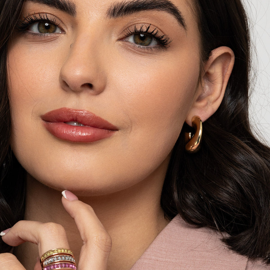 Knight & Day - Avianna Small Hoops