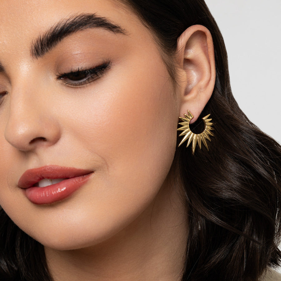 Knight & Day - Sunburst Style Earrings