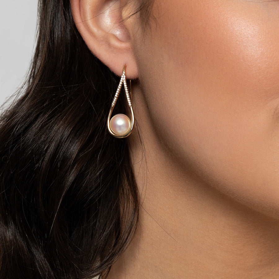 Knight & Day - Jayda Faux Pearl Earrings