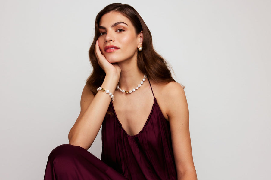 Knight & Day - Classic Faux Pearl Earrings