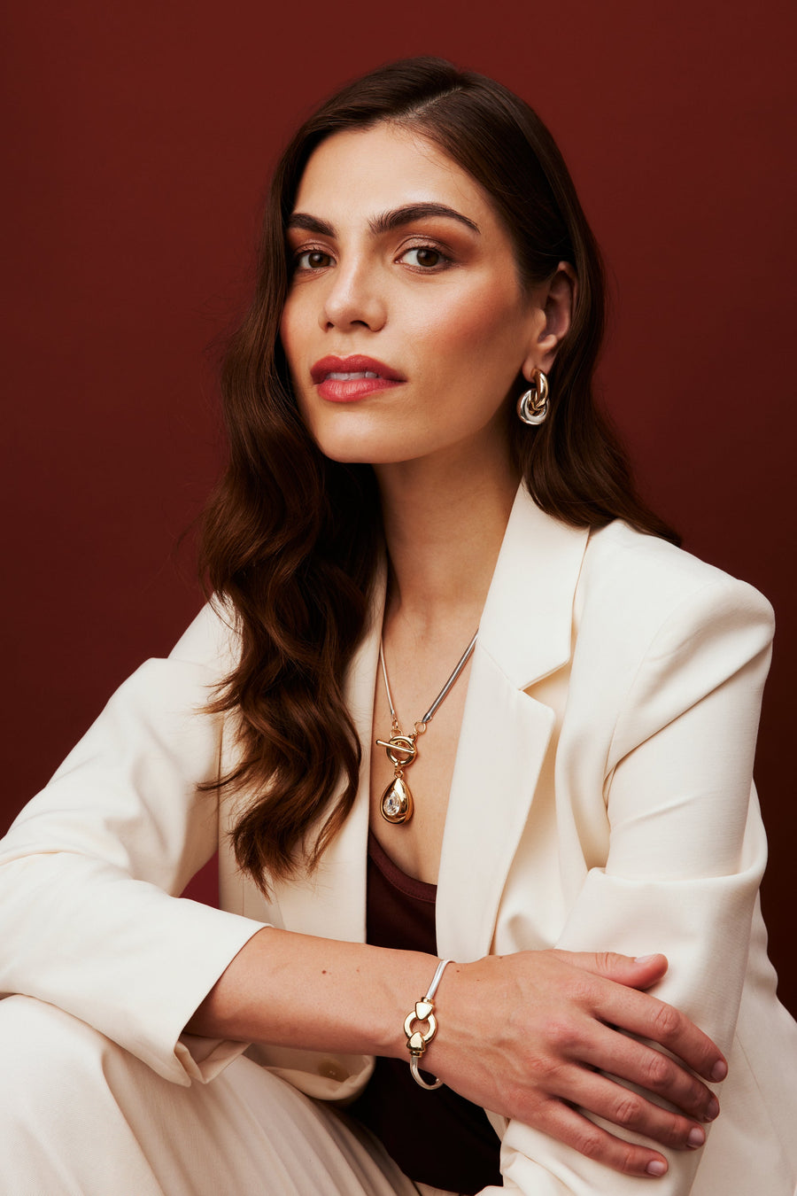 Knight & Day - Paulina Mixed Metal Bracelet