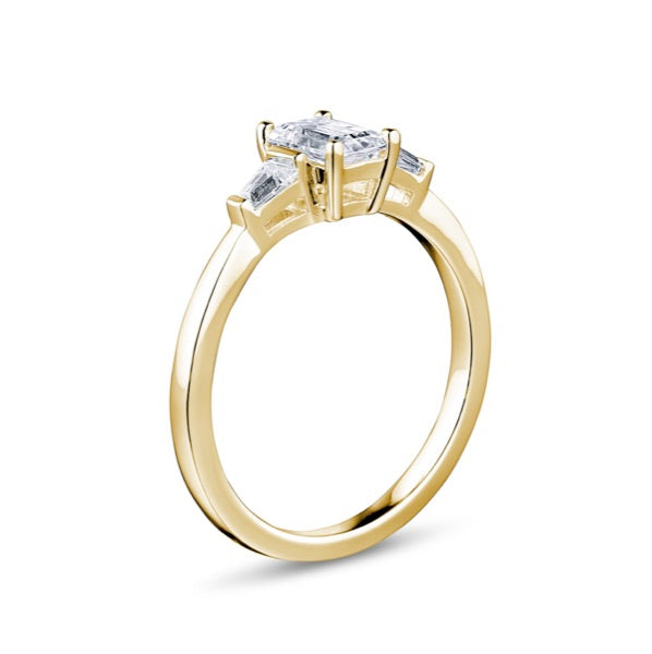 Emerald Cut Diamond Ring