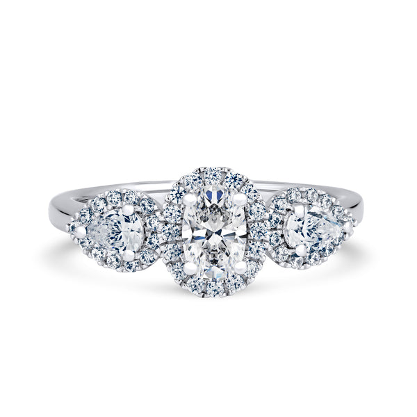 Cluster Diamond Ring