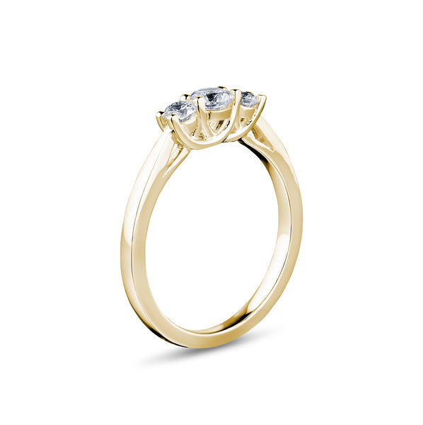 3 Stone Diamond Ring