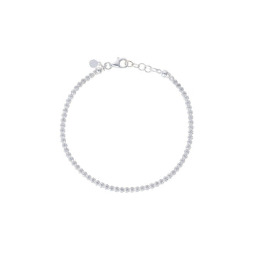 Silver Tennis Bracelet