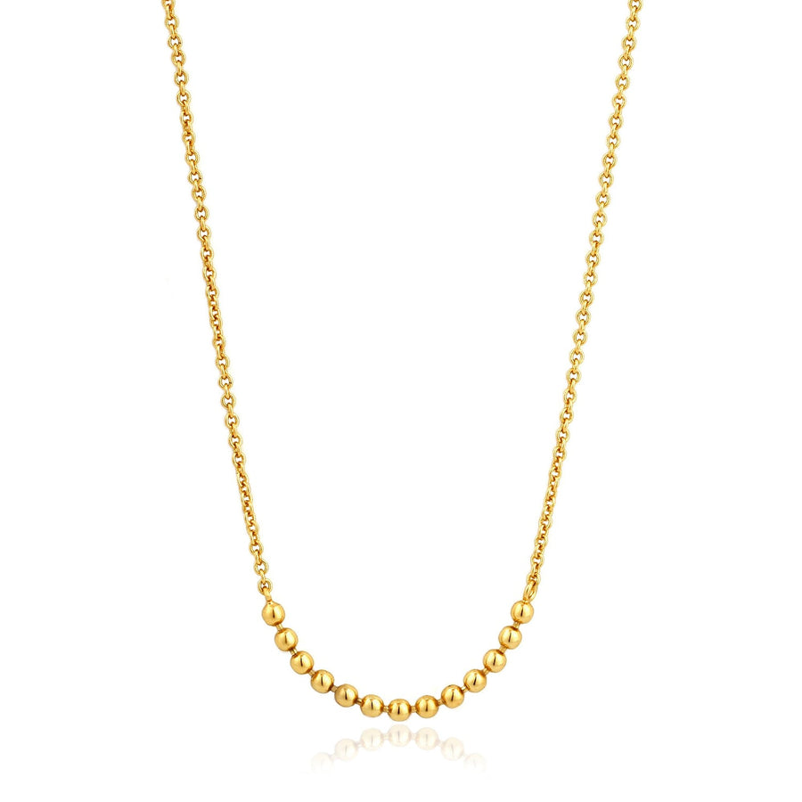 Ania Haie - Gold Modern Multiple Balls Necklace