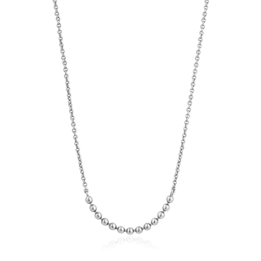 Ania Haie - Silver Modern Multiple Balls Necklace