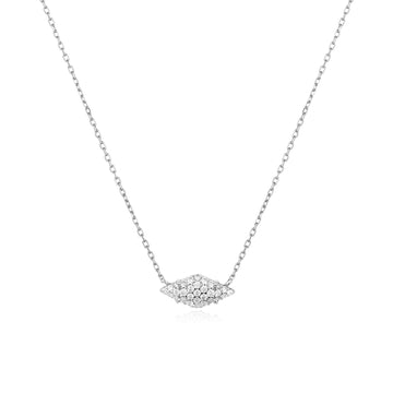 Ania Haie - Silver Pavé Sparkle Necklace