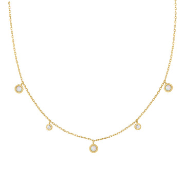 Ania Haie - Gold Kyoto Opal Station Necklace