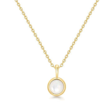 Ania Haie - Gold Mother of Pearl Pendant Necklace