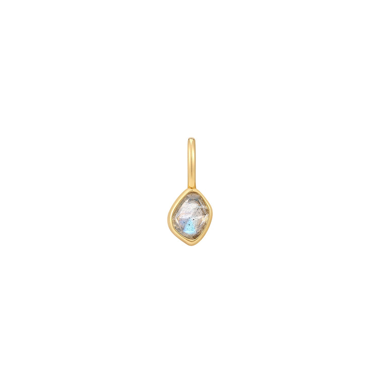 Ania Haie - Gold Labradorite Charm