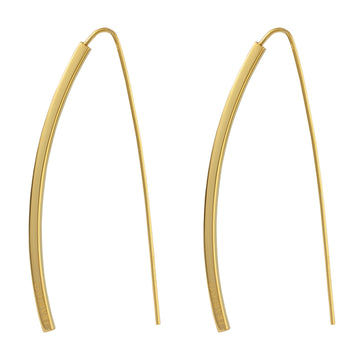 Fraboso - Curve Earrings Yellow
