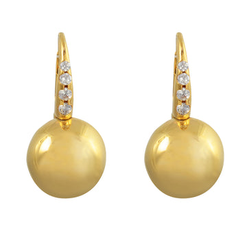 Fraboso - Ball Drop Earrings Yellow