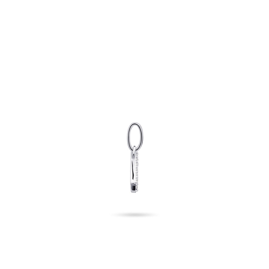 Gisser - Silver A Initial Pendant