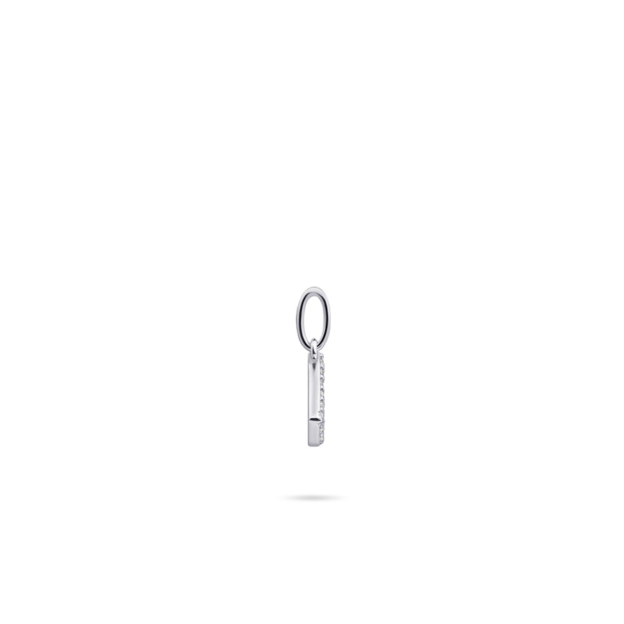 Gisser - Silver B Initial Pendant