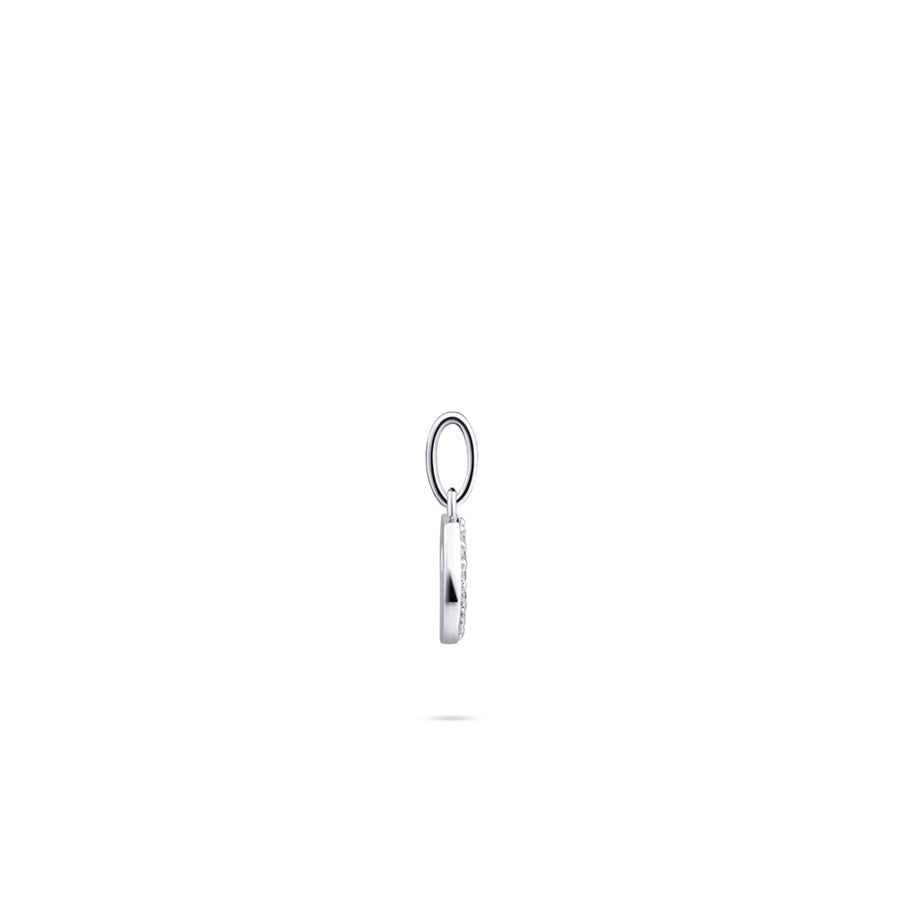 Gisser - Silver C Initial Pendant