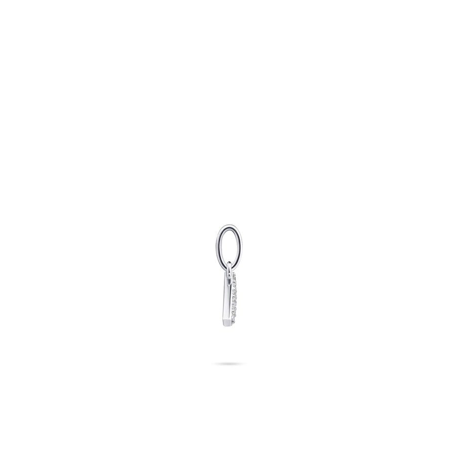 Gisser - Silver F Initial Pendant