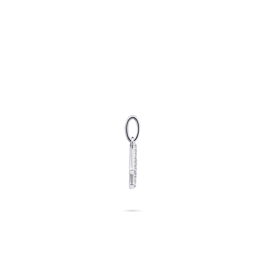 Gisser - Silver H Initial Pendant