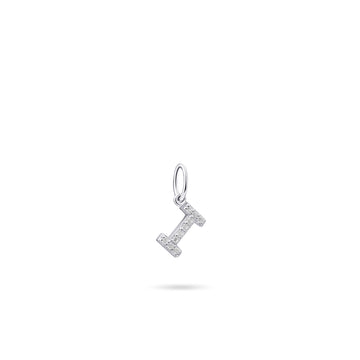 Gisser - Silver I Initial Pendant