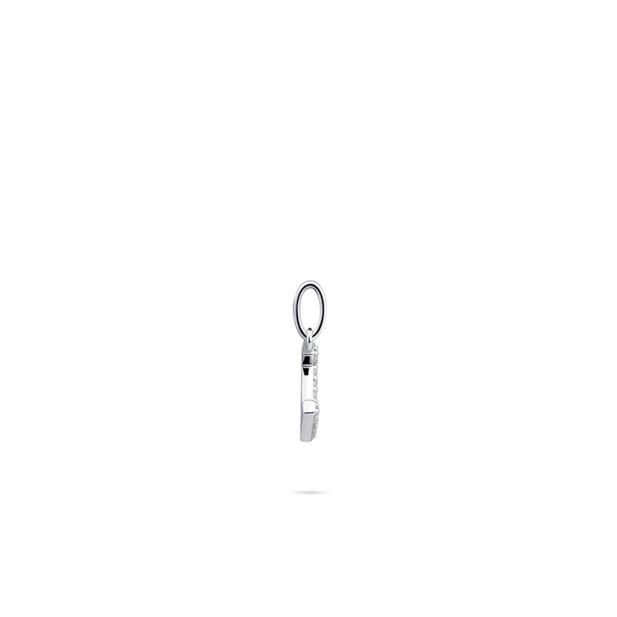 Gisser - Silver I Initial Pendant
