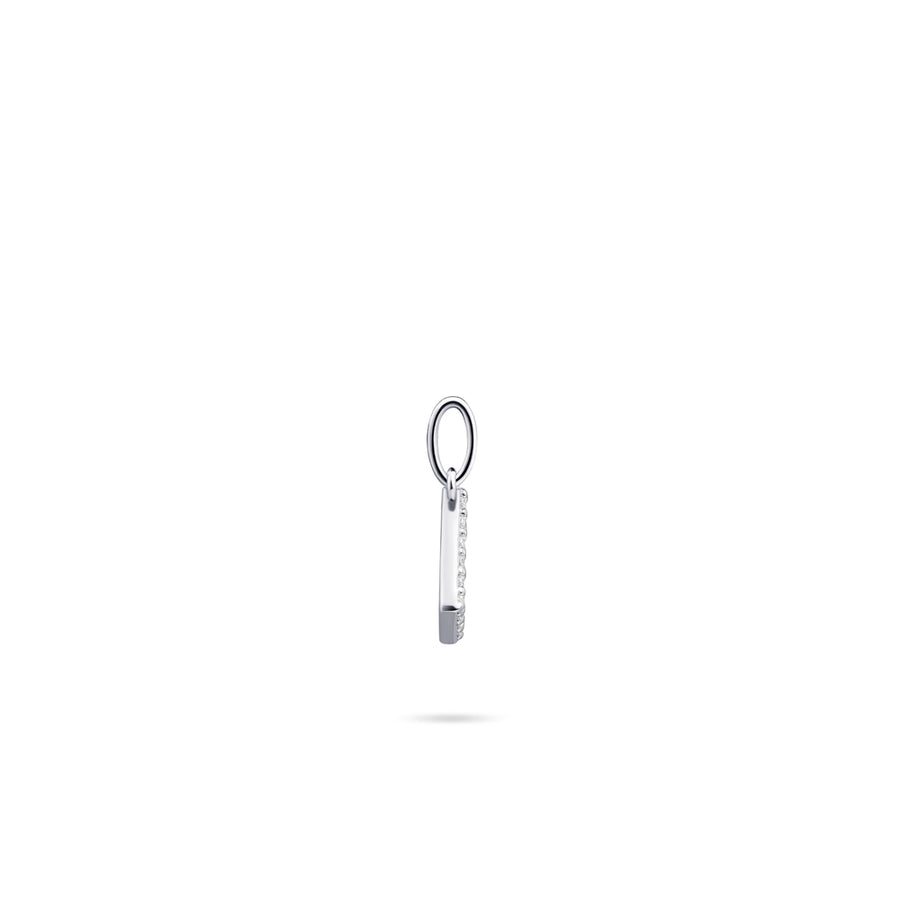 Gisser - Silver L Initial Pendant