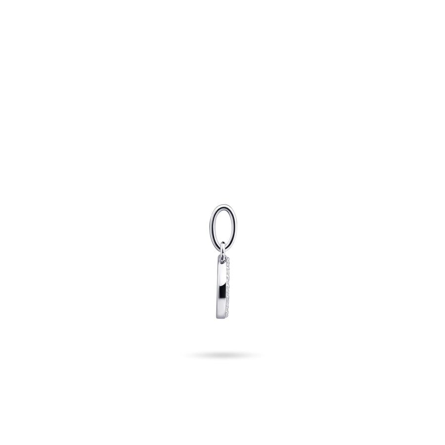 Gisser - Silver O Initial Pendant